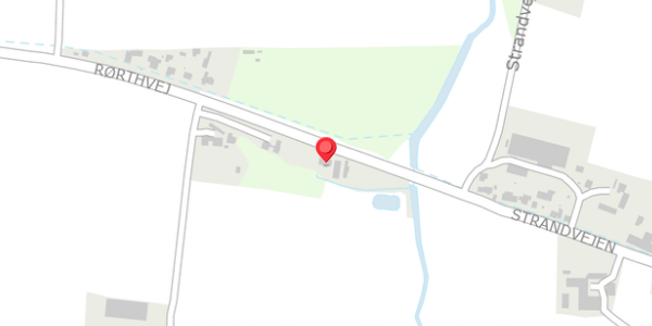 Trafikstøjkort på Rørthvej 186, . , 8300 Odder