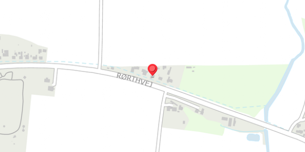 Trafikstøjkort på Rørthvej 193, . , 8300 Odder
