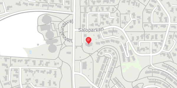 Trafikstøjkort på Saloparken 2, 8300 Odder