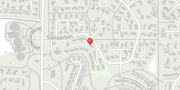 Trafikstøjkort på Saloparken 36, 8300 Odder