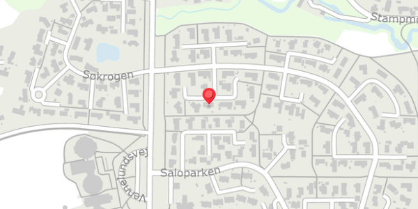 Trafikstøjkort på Saloparken 316, 8300 Odder