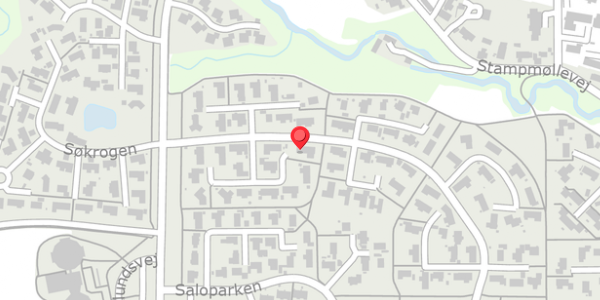 Trafikstøjkort på Saloparken 324, 8300 Odder