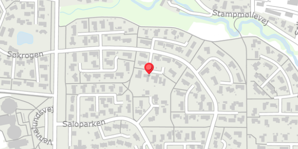 Trafikstøjkort på Saloparken 338, 8300 Odder