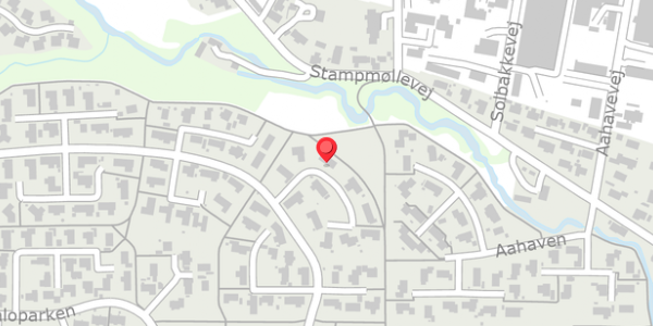 Trafikstøjkort på Saloparken 355, 8300 Odder