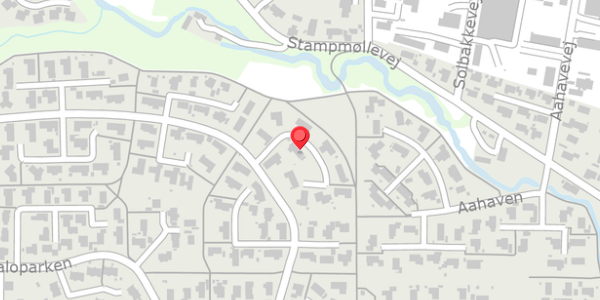 Trafikstøjkort på Saloparken 369, 8300 Odder