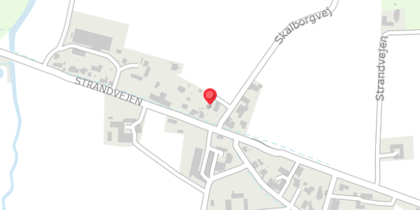 Trafikstøjkort på Skalborgvej 3, 8300 Odder