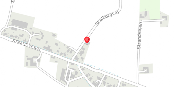 Trafikstøjkort på Skalborgvej 4, 8300 Odder
