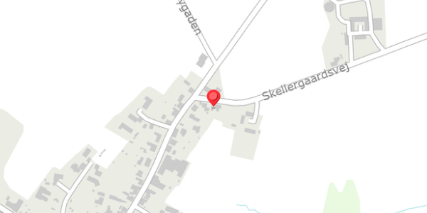 Trafikstøjkort på Skellergaardsvej 4, 8300 Odder