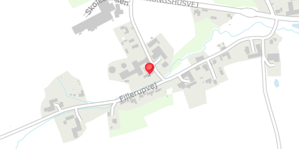 Trafikstøjkort på Skolebakken 3B, 8300 Odder