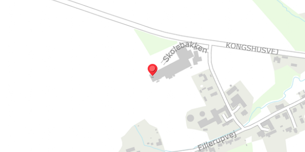 Trafikstøjkort på Skolebakken 21, 8300 Odder