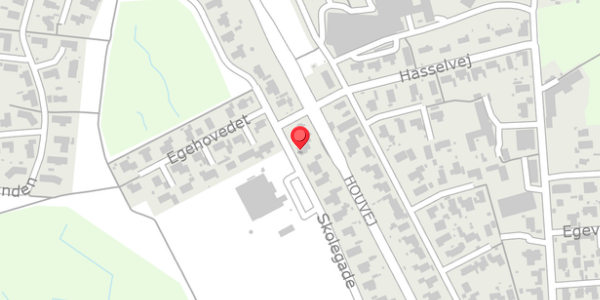 Trafikstøjkort på Skolegade 68, 8300 Odder
