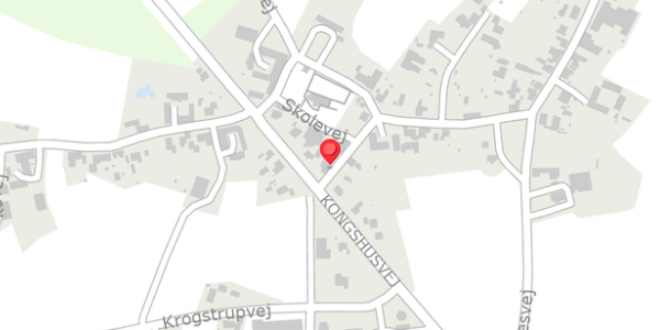 Trafikstøjkort på Skolevej 6, 8300 Odder