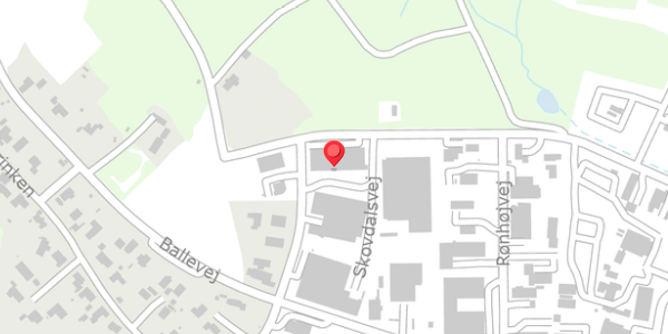 Trafikstøjkort på Skovdalsvej 27, 8300 Odder