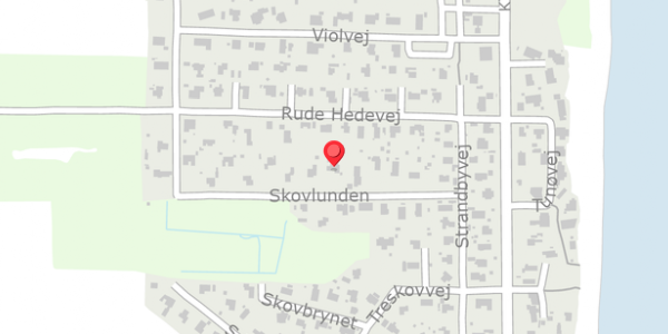 Trafikstøjkort på Skovlunden 10, . , 8300 Odder