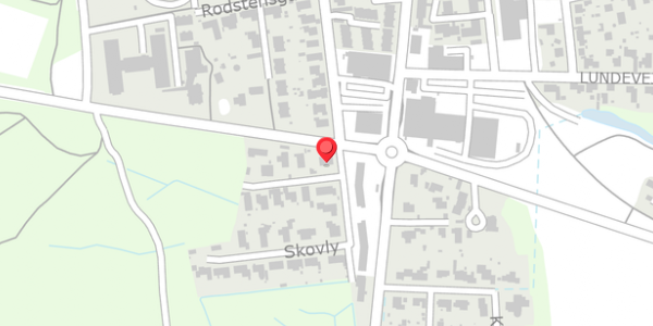 Trafikstøjkort på Skovly 1, 8300 Odder