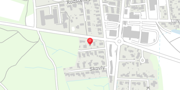 Trafikstøjkort på Skovly 3, 8300 Odder