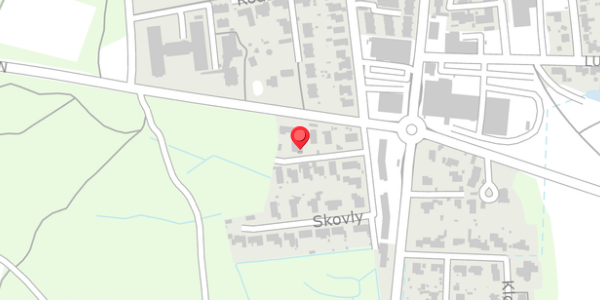 Trafikstøjkort på Skovly 4, 8300 Odder