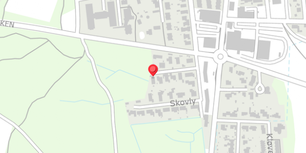 Trafikstøjkort på Skovly 5, 8300 Odder