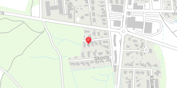 Trafikstøjkort på Skovly 6, 8300 Odder