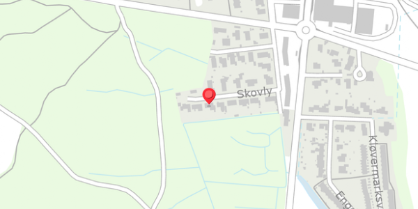 Trafikstøjkort på Skovly 19, 8300 Odder