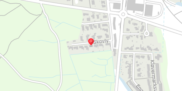 Trafikstøjkort på Skovly 21, 8300 Odder