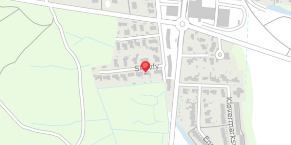 Trafikstøjkort på Skovly 23, 8300 Odder