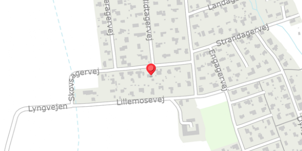 Trafikstøjkort på Skovsagervej 9, 8300 Odder