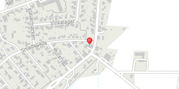Trafikstøjkort på Smedegade 1, 2. , 8300 Odder