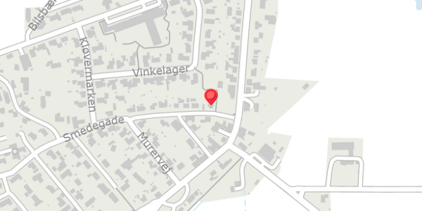 Trafikstøjkort på Smedegade 2, 8300 Odder