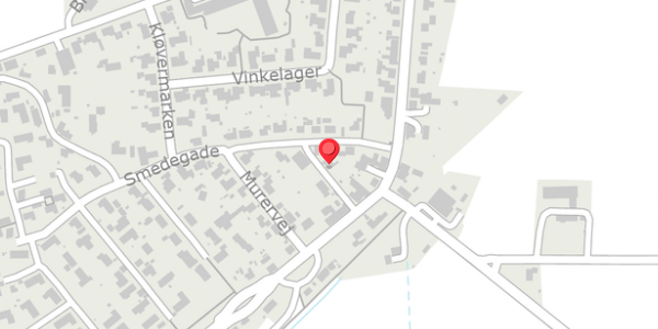 Trafikstøjkort på Smedegade 5, 8300 Odder