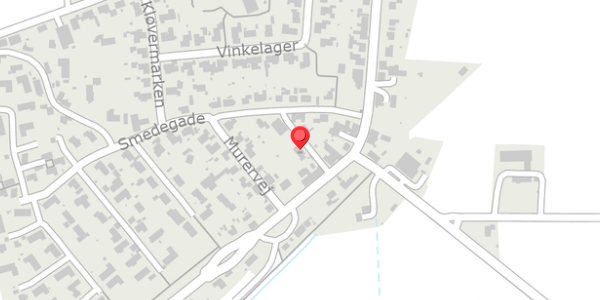 Trafikstøjkort på Smedegade 5B, 8300 Odder