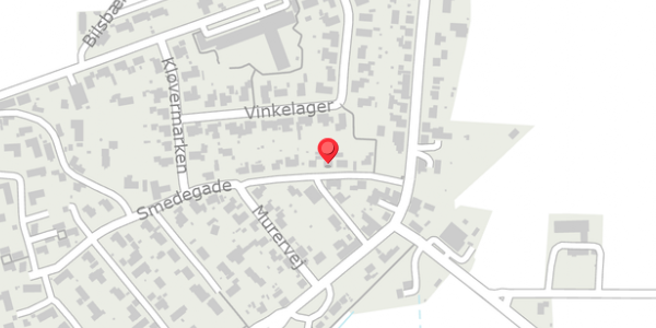 Trafikstøjkort på Smedegade 6, 8300 Odder
