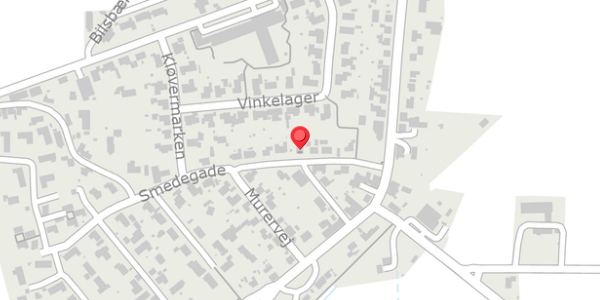Trafikstøjkort på Smedegade 8, 8300 Odder