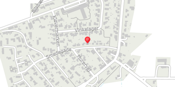 Trafikstøjkort på Smedegade 10, 8300 Odder