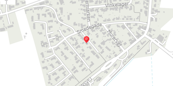 Trafikstøjkort på Smedegade 39, 8300 Odder