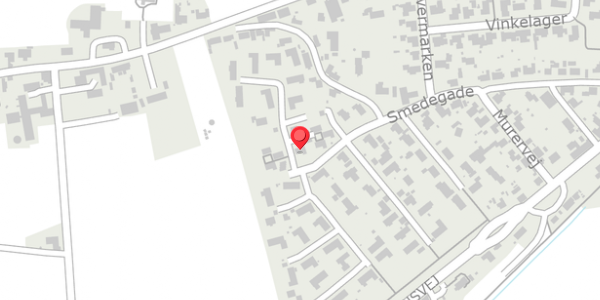 Trafikstøjkort på Smedegade 62, 8300 Odder