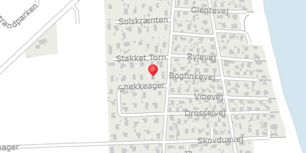 Trafikstøjkort på Snekkeager 25, 8300 Odder