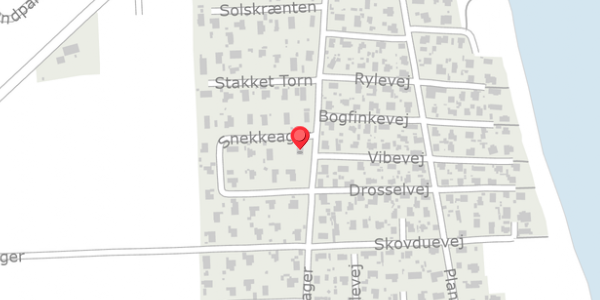Trafikstøjkort på Snekkeager 26, 8300 Odder