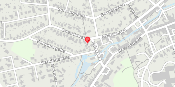 Trafikstøjkort på Snærildvej 1, . , 8300 Odder