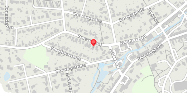 Trafikstøjkort på Snærildvej 7, . , 8300 Odder