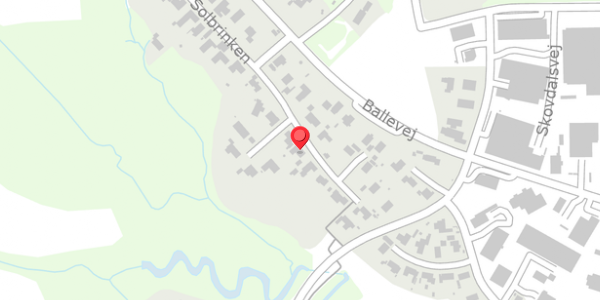 Trafikstøjkort på Solbrinken 38, 8300 Odder