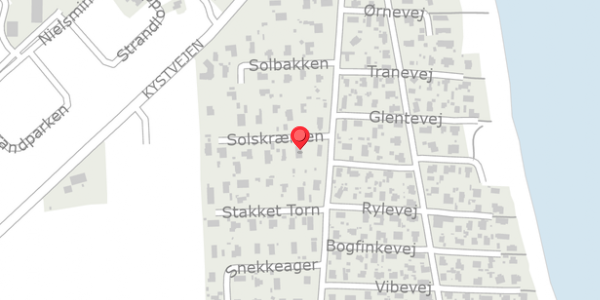 Trafikstøjkort på Solskrænten 3, . , 8300 Odder
