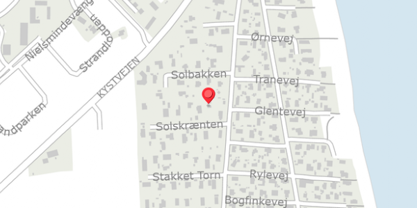 Trafikstøjkort på Solskrænten 4, . , 8300 Odder