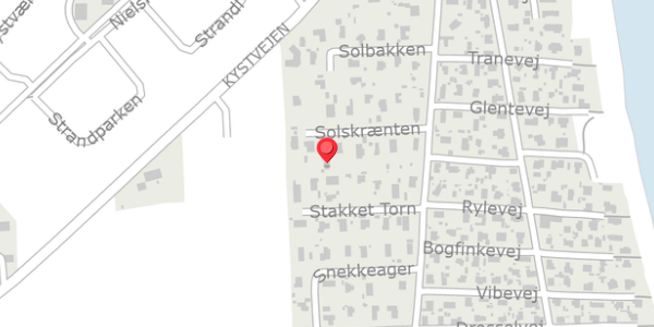 Trafikstøjkort på Solskrænten 9, . , 8300 Odder