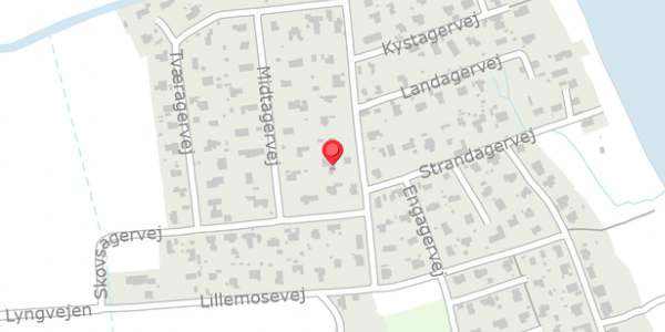 Trafikstøjkort på Spongsvej 32, 8300 Odder