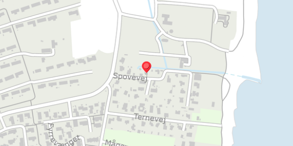 Trafikstøjkort på Spovevej 5, 8300 Odder