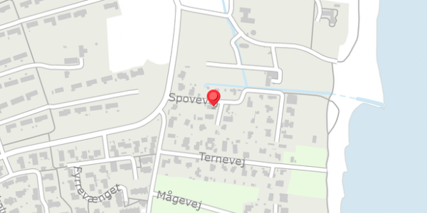 Trafikstøjkort på Spovevej 6, 8300 Odder