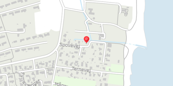 Trafikstøjkort på Spovevej 7, 8300 Odder
