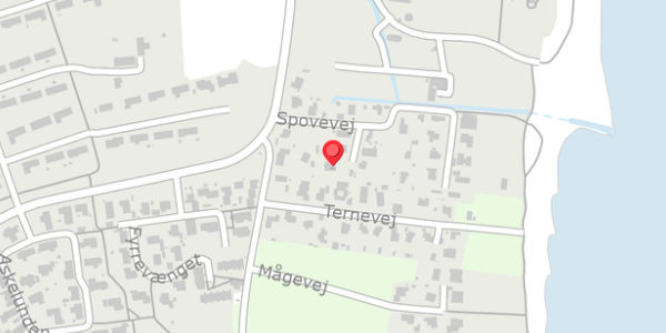 Trafikstøjkort på Spovevej 10, 8300 Odder