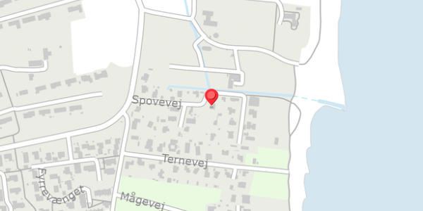 Trafikstøjkort på Spovevej 18, 8300 Odder